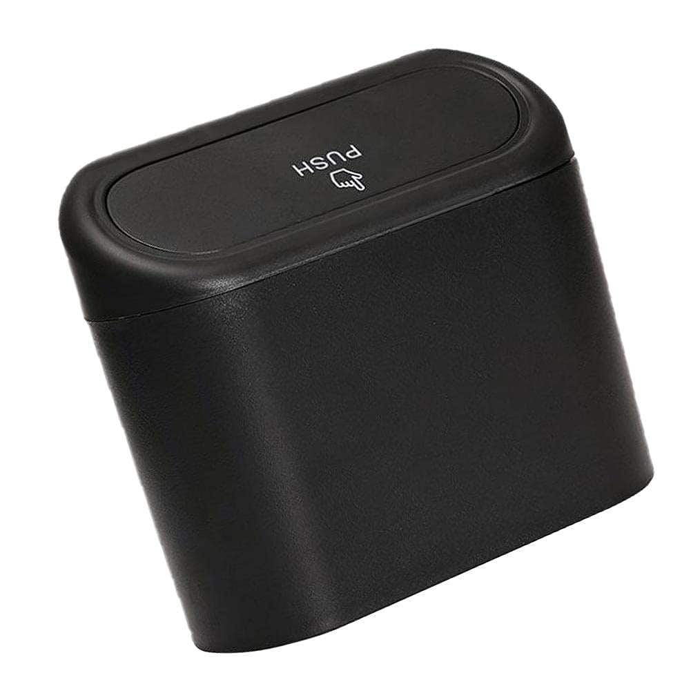 DETAILS Car Trash Bin Can - Waterproof Hanging Vehicle Garbage Organizer