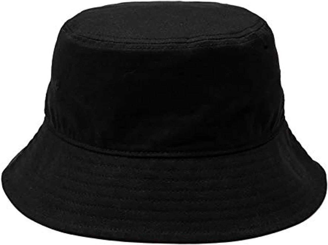 Qqyz Black Fisherman Hat for Men - XL (61cm) - Summer Style