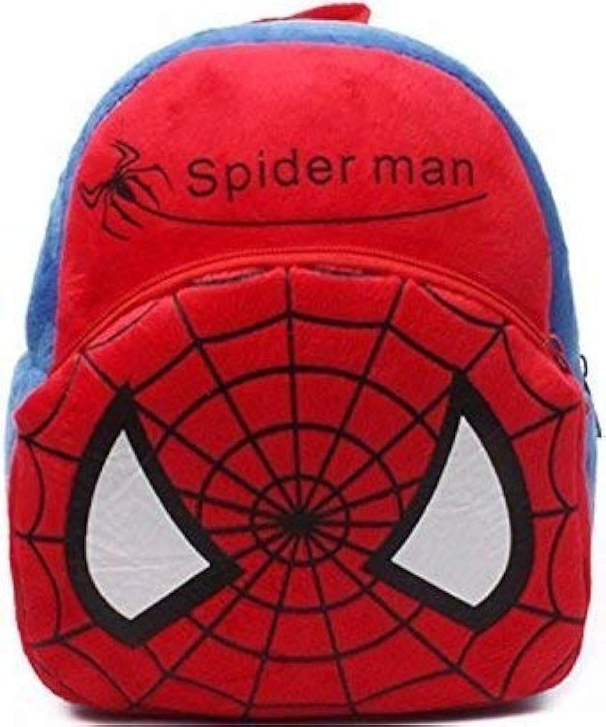 blue tree Kid's School Backpack 11L - Spider Red | Soft Plush Toy Bag