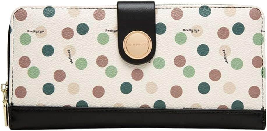 Western Style PU Leather Women's Wallet with Coin Purses & Card Holder - Black