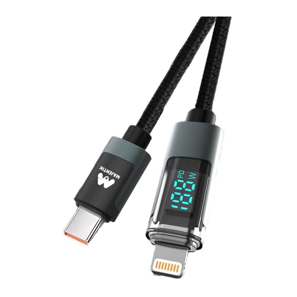 Majentik Type-C to Lightning Cable - 1m, 27W PD Fast Charging