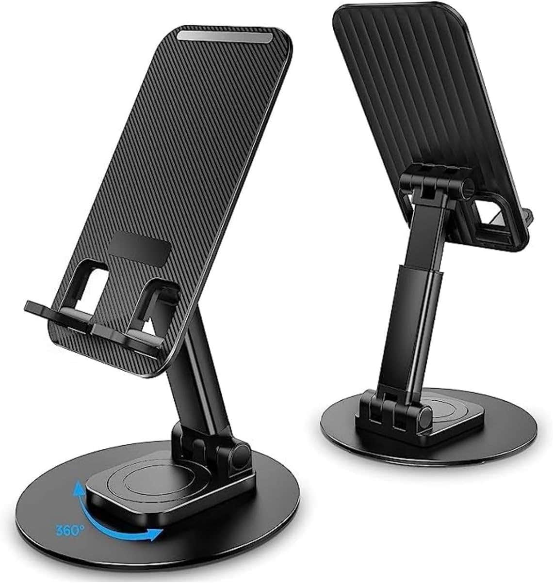 Doyelex Adjustable Mobile Phone Stand Holder for Desk - Black