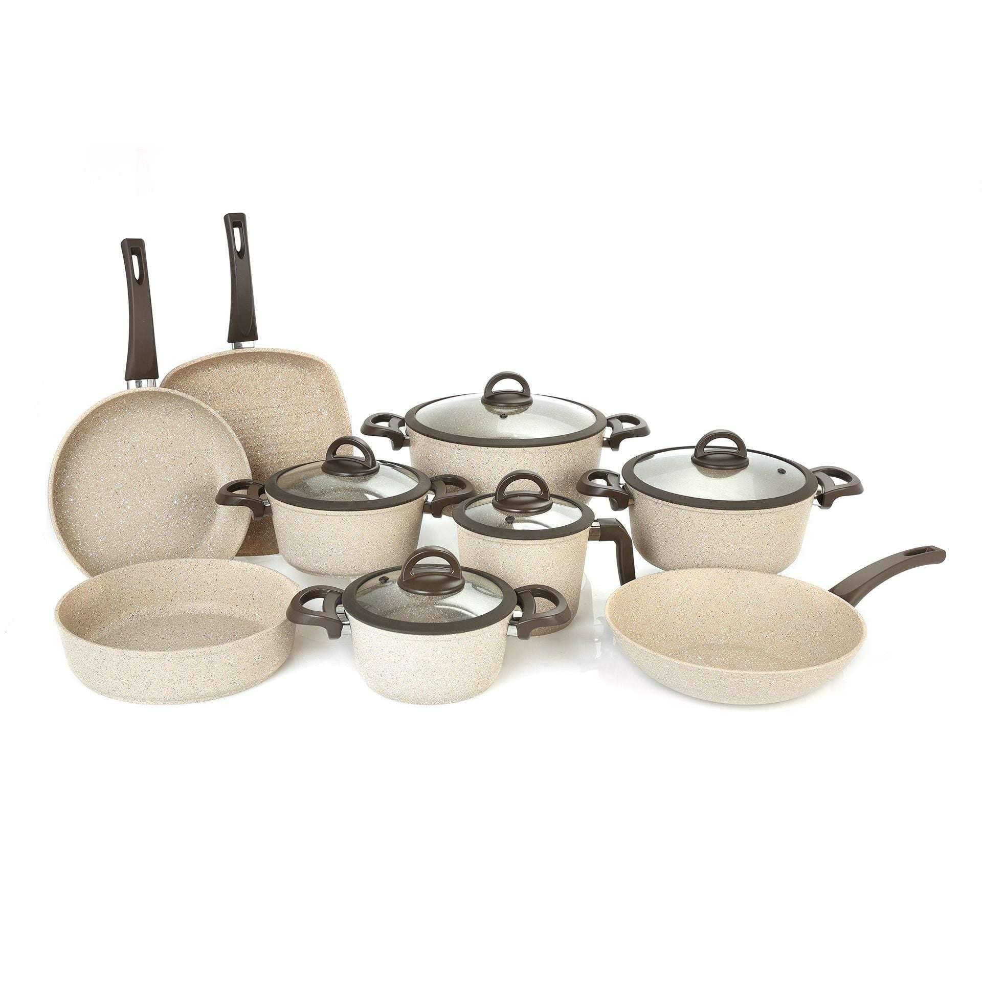 14 Pieces Set Bio Granite Beige