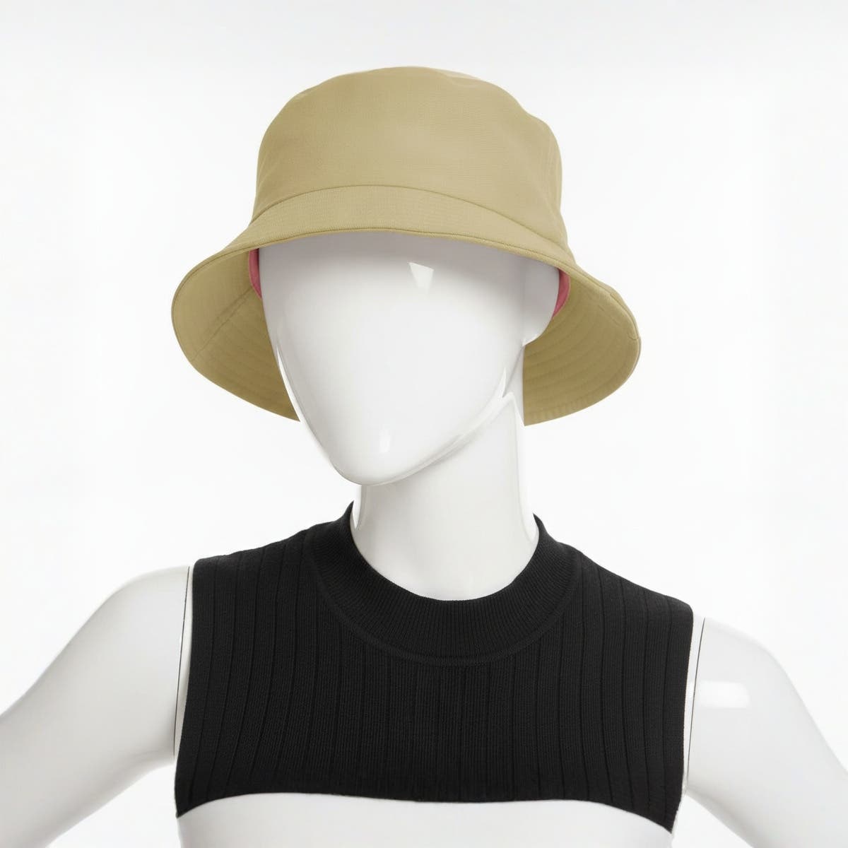 Cotton Summer Beach Hat For Women's - Beige