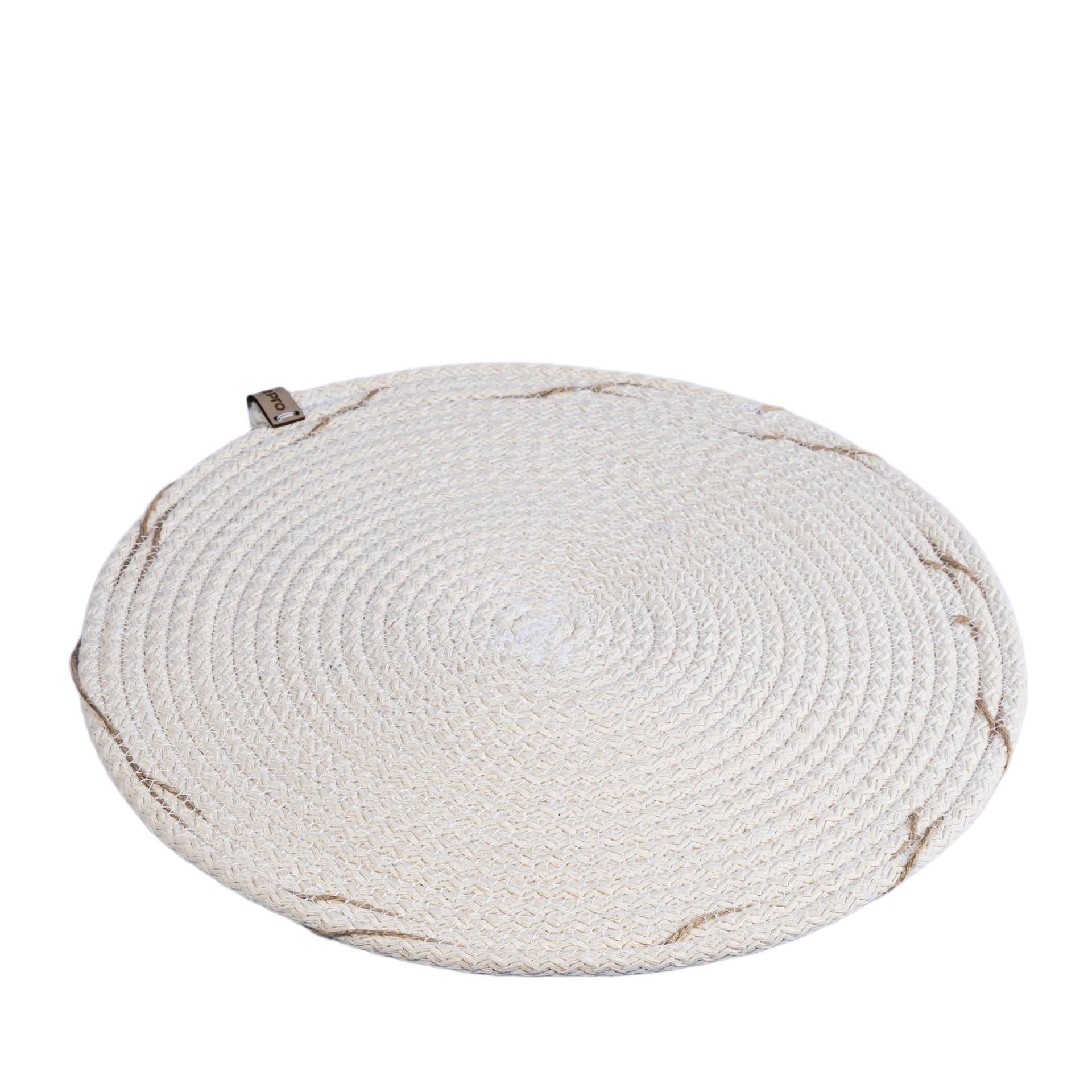 Premium White Cotton Placemat - Set of 1 - HomePro - Tabletop Essentials