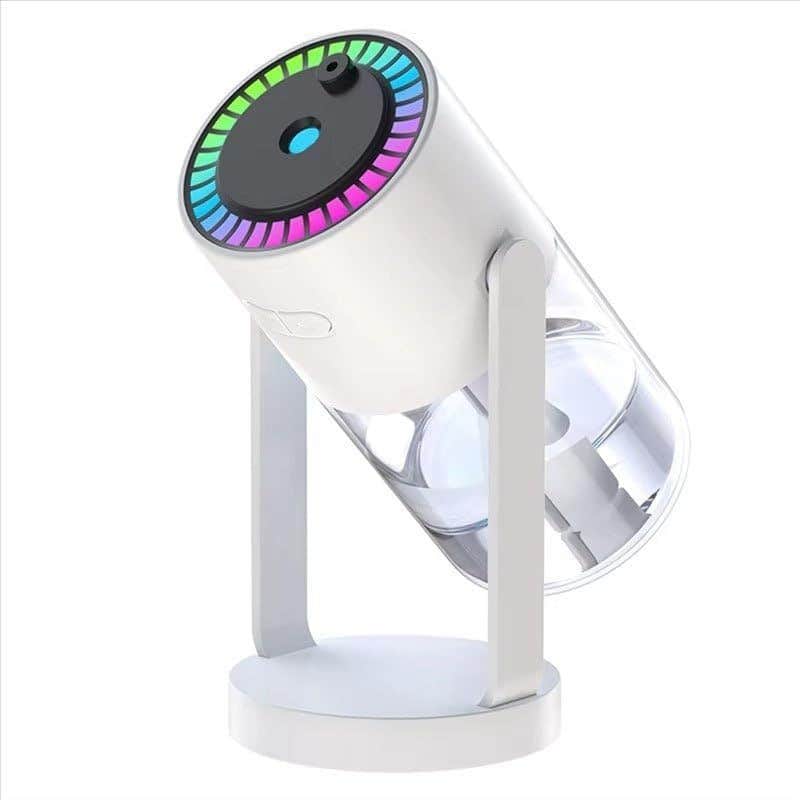 Portable Rechargeable Air Humidifier with 260ml Tank & LED Night Light