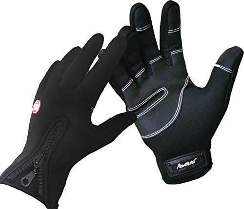 Andyshi Winter Outdoor Sports Gloves | Windproof Waterproof Touch Screen | Cycling Skiing Running Driving Glove