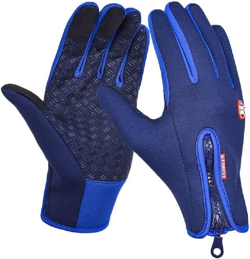 Pebe Induction Winter Cycling Skiing Gloves - Dark Blue