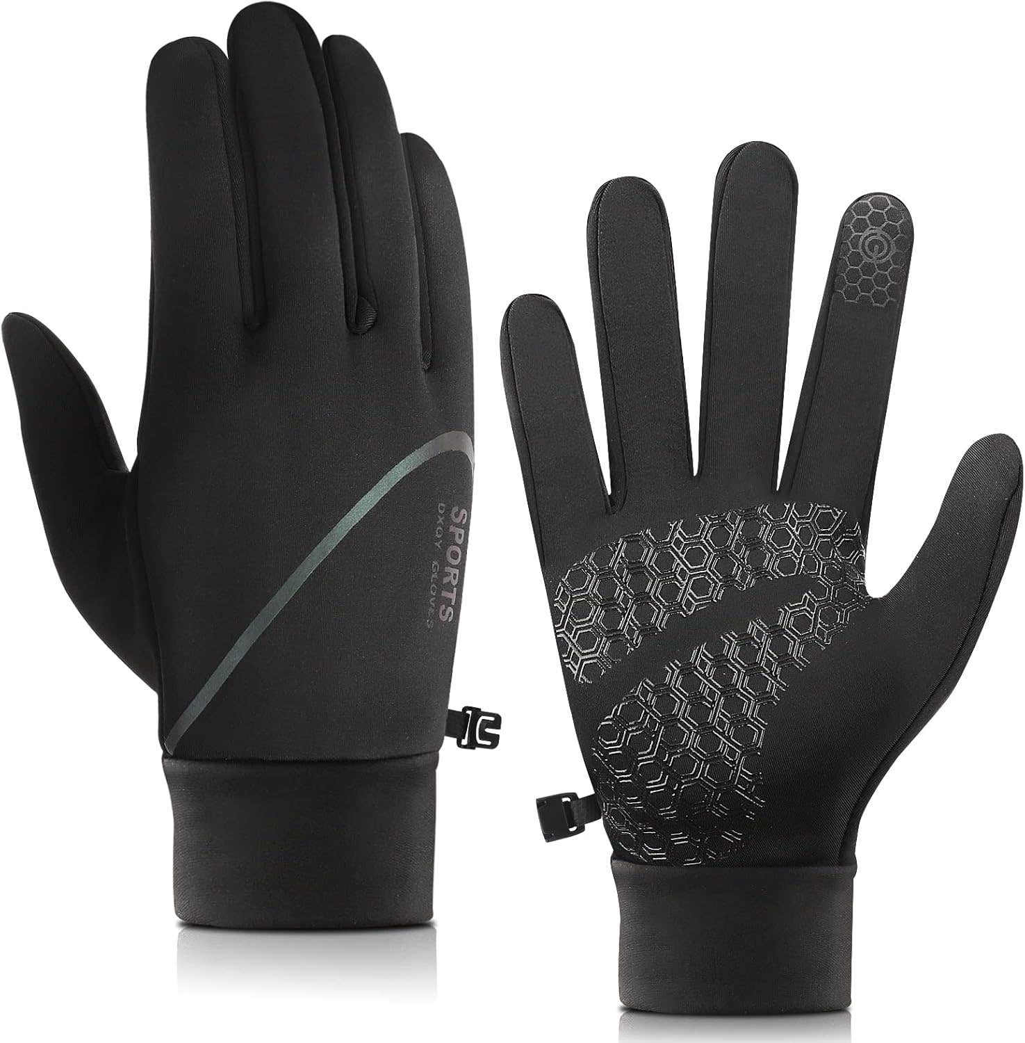 JNUYISW Thermal Winter Cycling Gloves - Windproof & Warm
