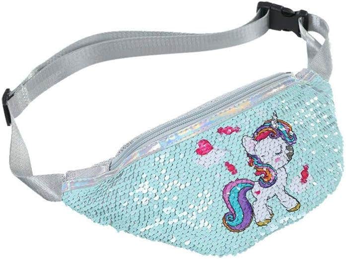 VALICLUD Kids Rainbow Cute Little Girl Purse Sling Backpack Messenger Bag Unicorn Crossbody Purse