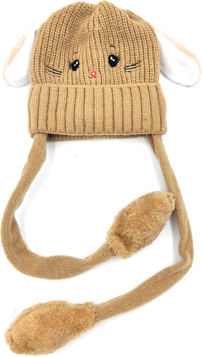 Funny Animal Hat Ear Moving Jumping Hats Cute Cap Unisex Gift for Kids Adults Party Halloween Christmas