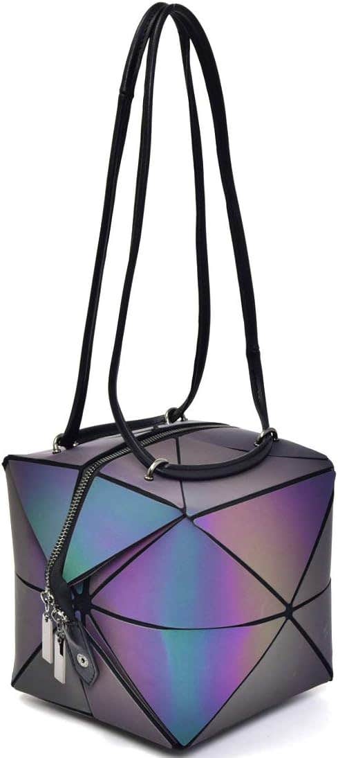 leather handbag For Women's, 35×33 cm - multicolor