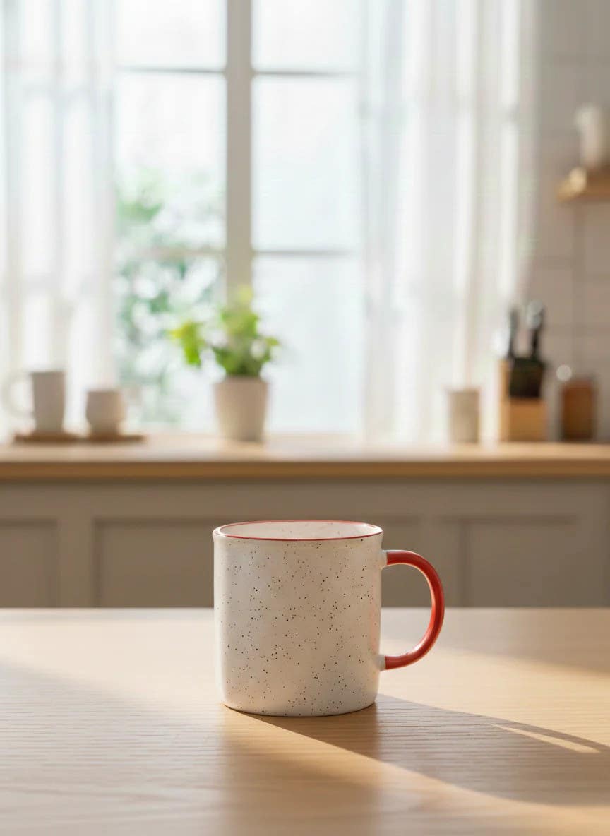 Red Stone Mug