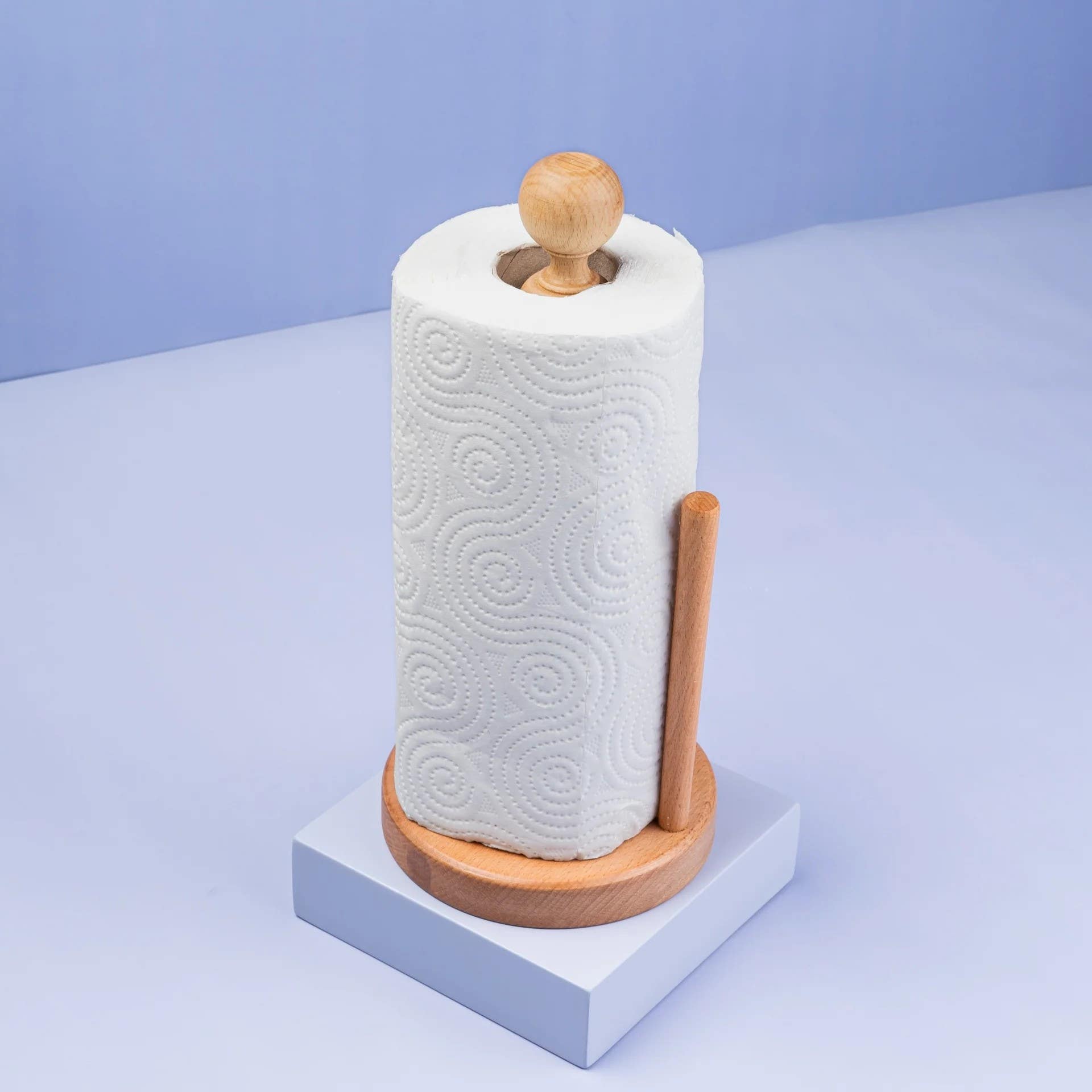 HomePro Tissue Stand with Cutter - Modern Kitchenware Essential