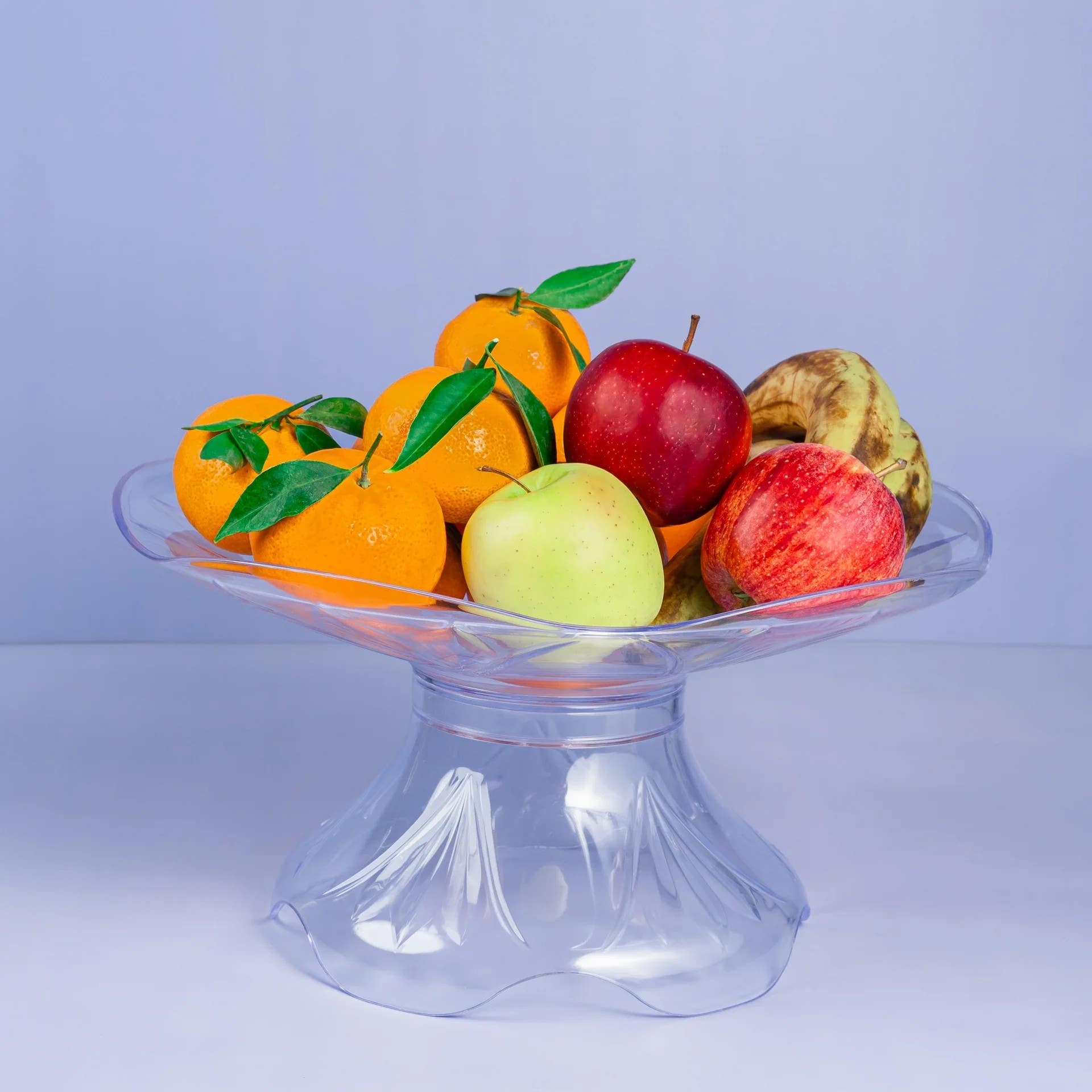 Modern Acrylic Fruit Basket for Stylish Fruit Displays & Appetizers