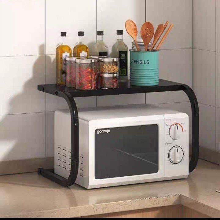 Multicolored Plastic Microwave & Oven Organizer Stand - 3100 Load