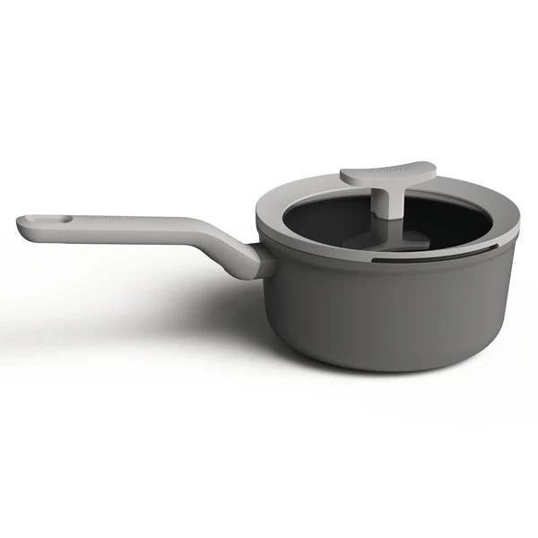 BergHOFF 18cm Covered Saucepan with Glass Lid and Non-Stick Coating