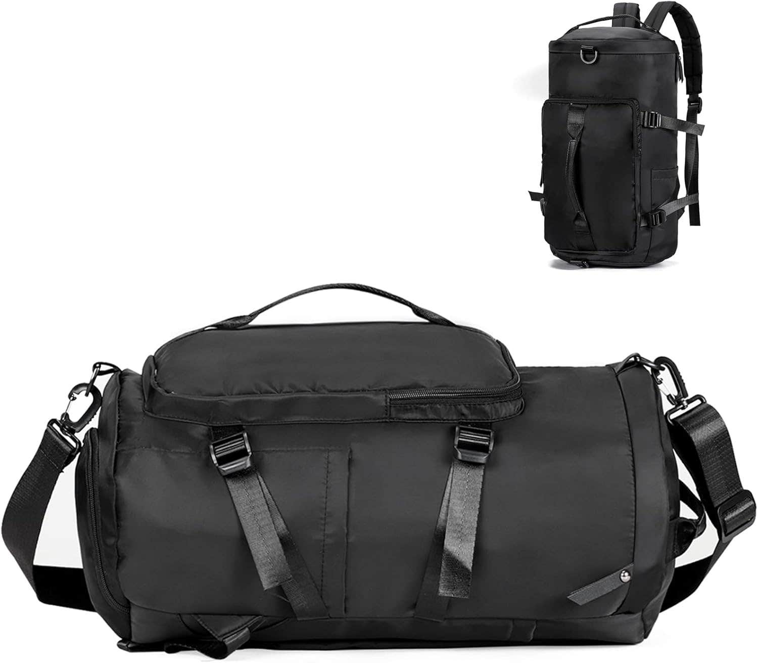 Etercycle Waterproof Sports Bag for Men and Women - Large Storage, Dry Wet Separation, Shoe Compartment, Adjustable Shoulder Strap