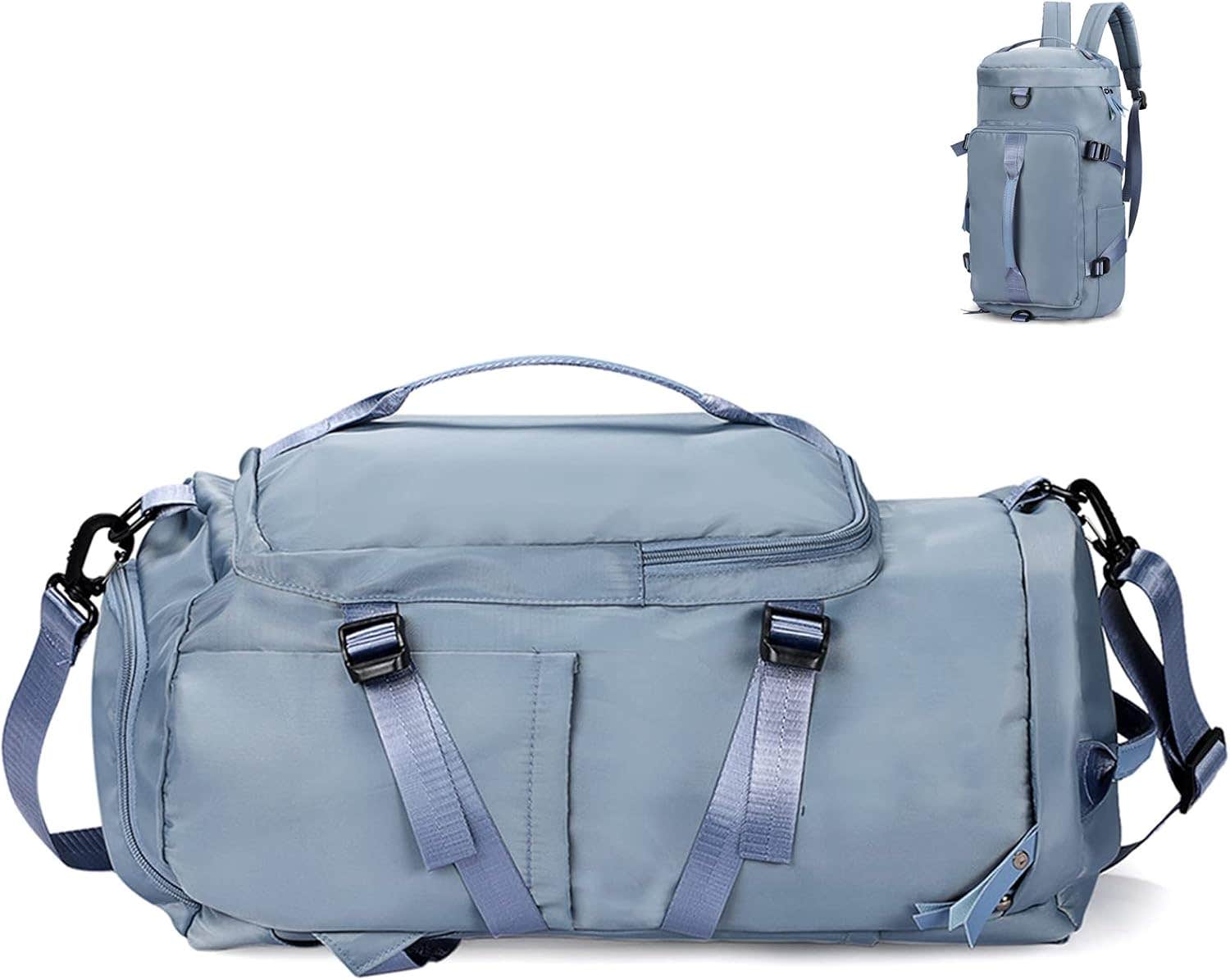 Etercycle Waterproof Sports Bag with Shoe Compartment - Blue