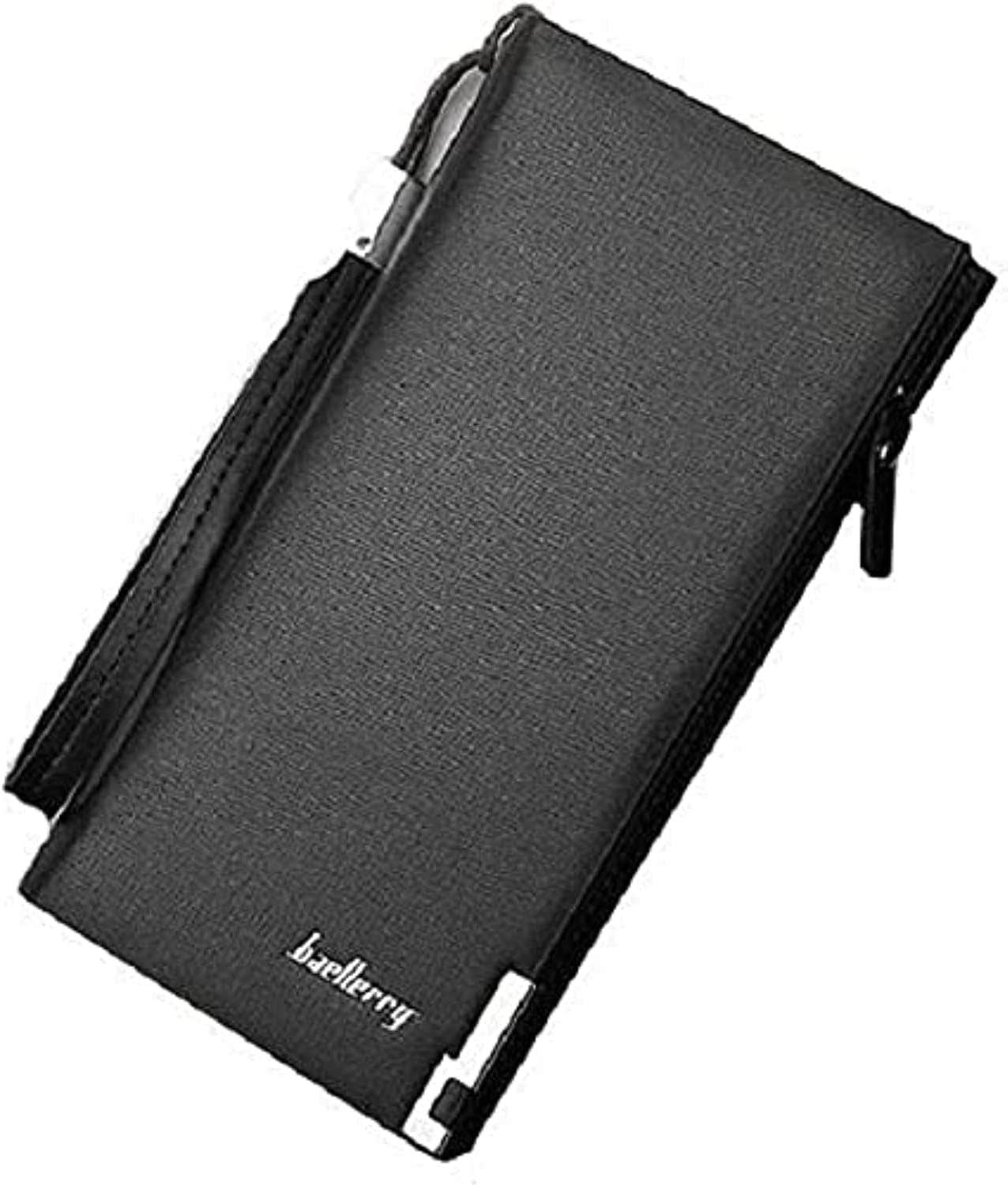 Baellerry Black Leather For Men - Wristlet