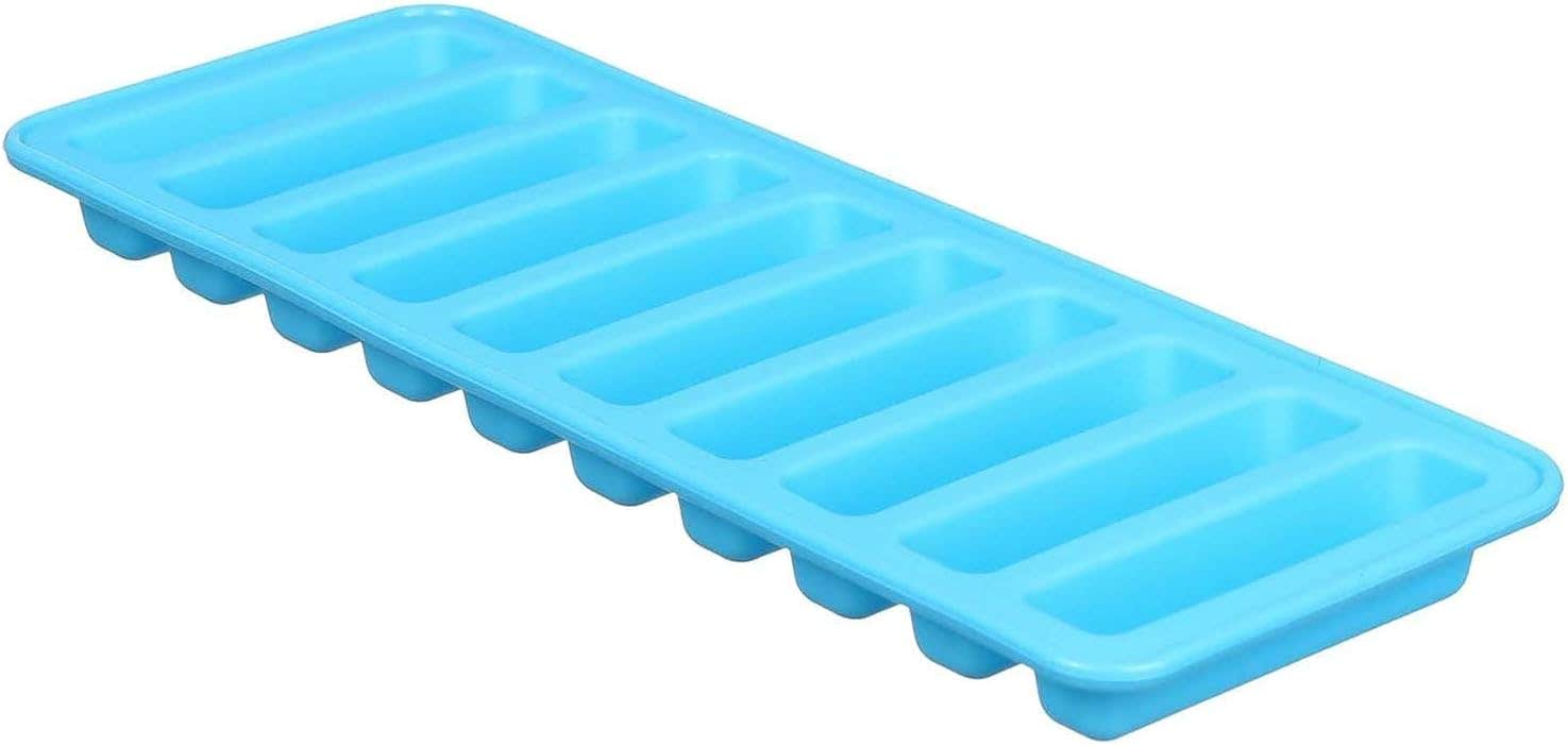 Silicone Finger Shape Rectangle Ice Mold - Multicolor