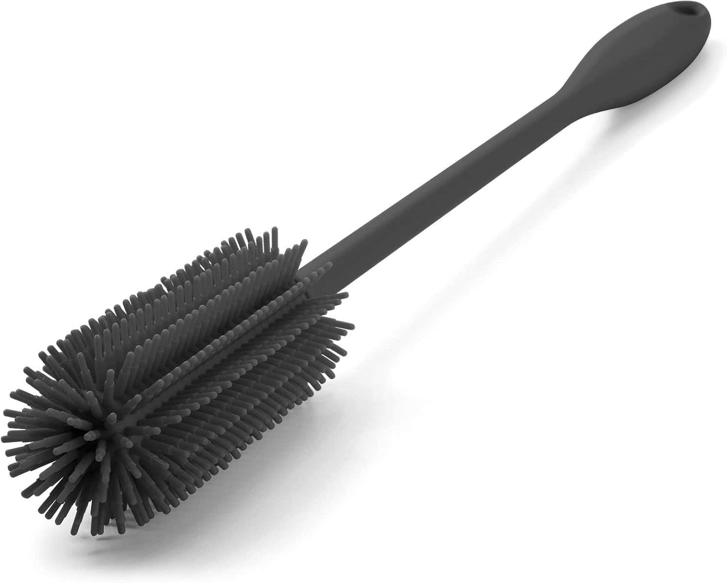Silicone Long Bottle Cleaning Brush for Glass and Baby Bottles