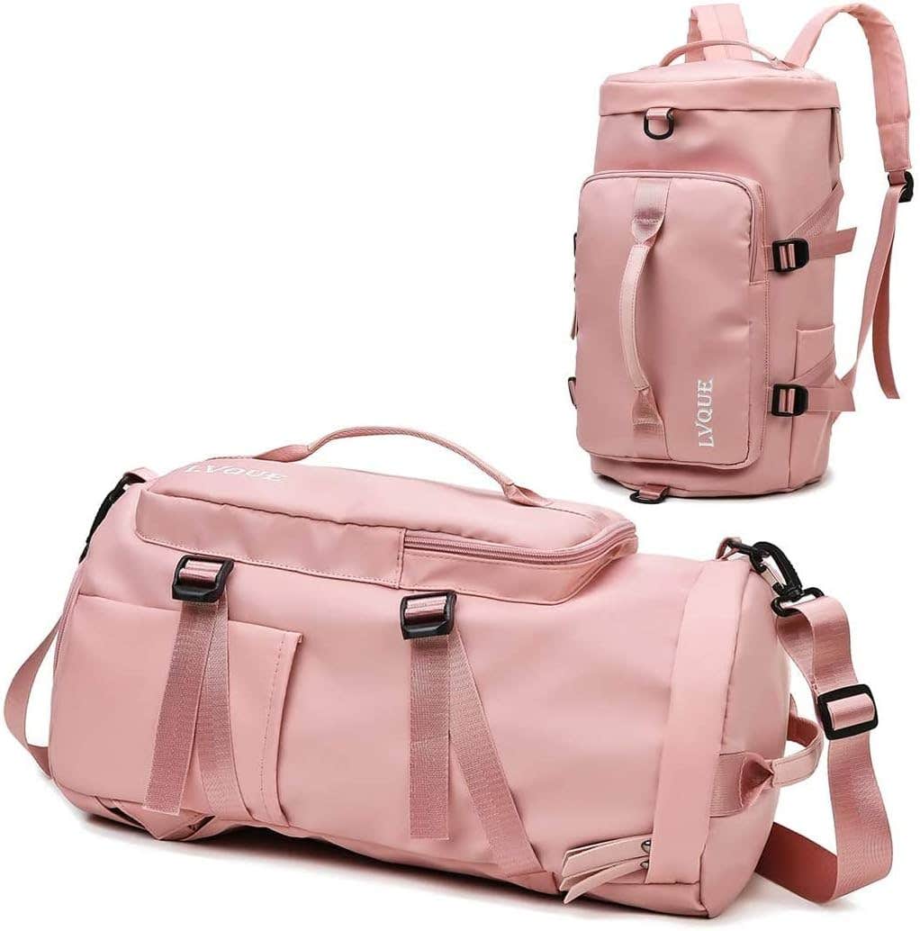 FURN ASPIRE Waterproof Gym Bag with Shoe Compartment - Pink - 15L Capacity