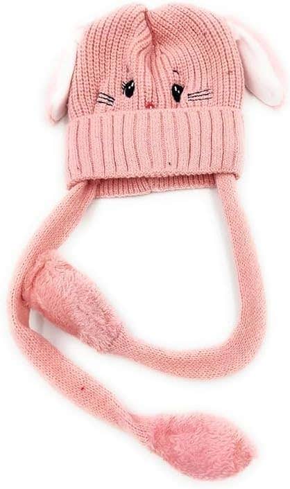 Winter Rabbit Ear Flap Beanie | Soft Plush Wool | Unisex Kids & Adults | Halloween Christmas Party