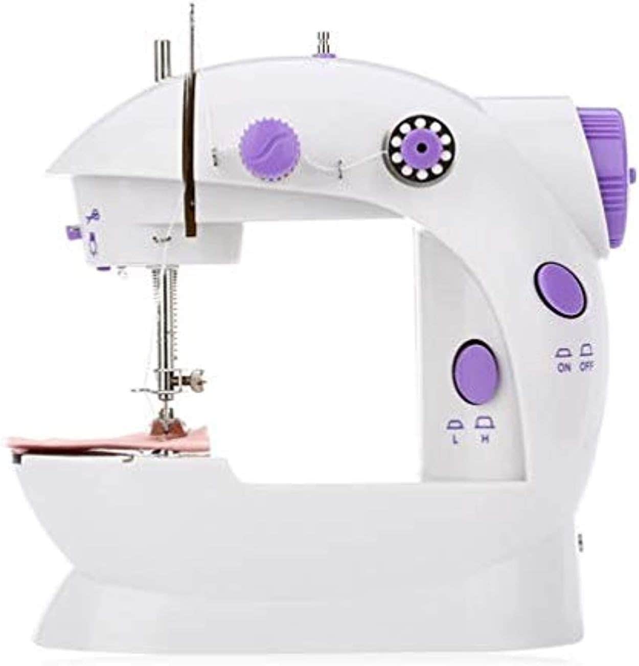 Portal Mini Handheld sewing machines Dual Speed Double Thread Multifunction Electric Mini Automatic Tread Rewind Sewing Machine
