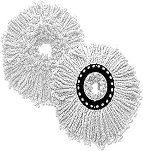 Microfibre Spin Duster Refills, 20 cm Diameter, Set of 2