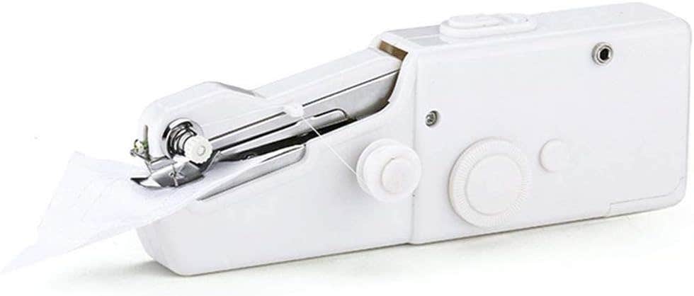 Mini Portable Handheld Sewing Machine Home Travel Cordless Quick Clothes Stitch