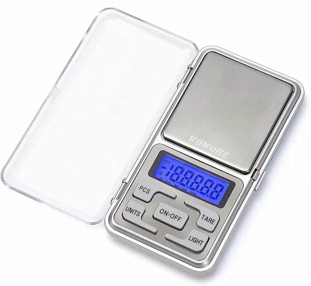 Generic Food Travel Scale Portable Pocket Scale Gram Capacity 500g Degital Kitchen Small Miniature Scale Lab Measuring Scale High Precision