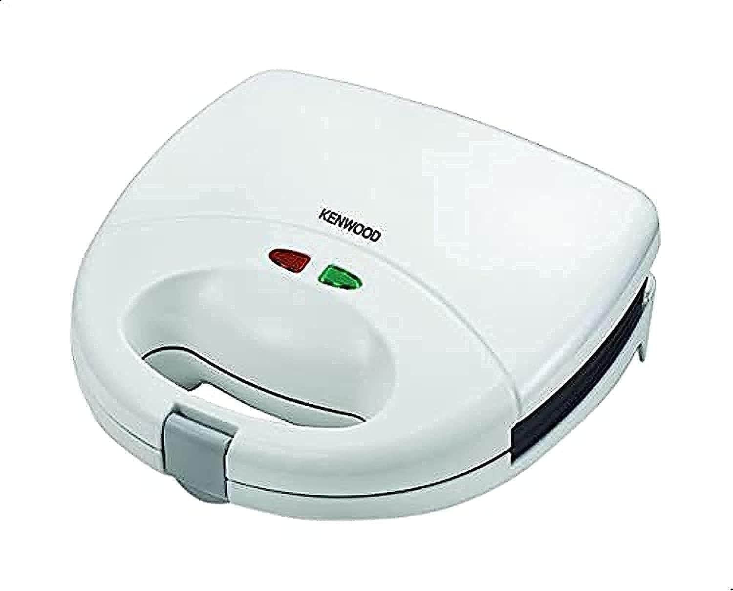 Kenwood SMP01.A0WH Sandwich Maker with Grill, 2 in 1-700 Watts, White