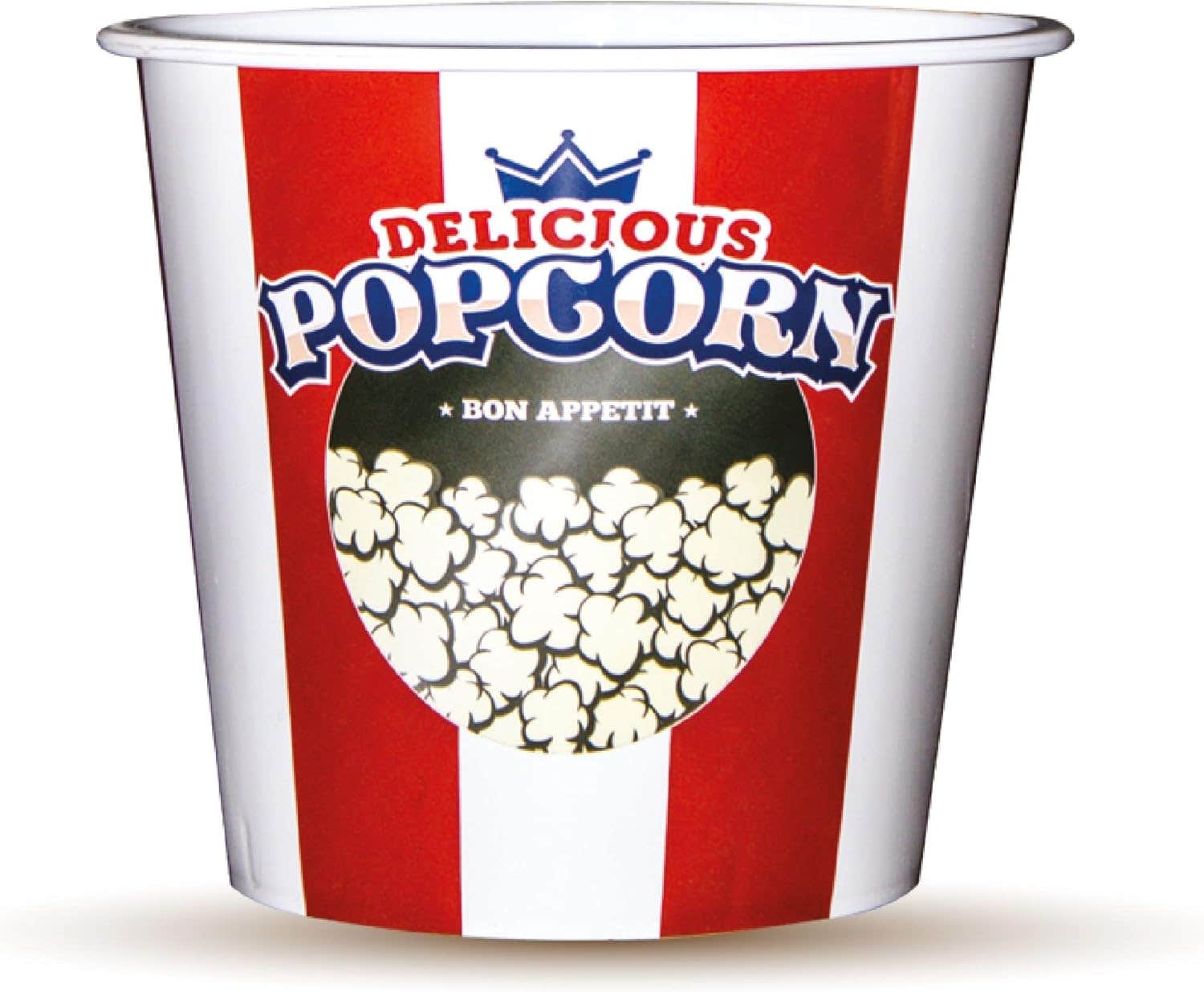EL Watania 3L Multi Color Plastic Popcorn Bucket - Lead Free