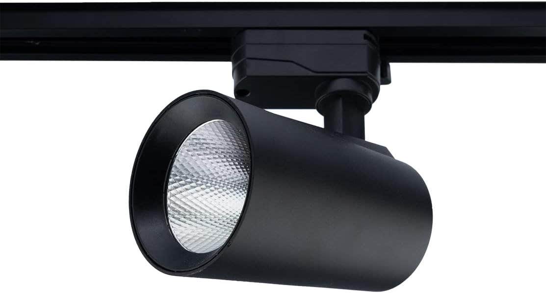 Modern Black Metal Ceiling Lamp - Energy Efficient Flush Mount - Generic Brand