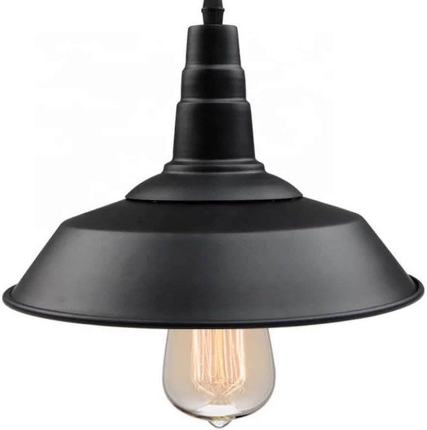 Metal Industrial Black Pendant Lamp by Mushkah Lighting | Hanging Ceiling Light