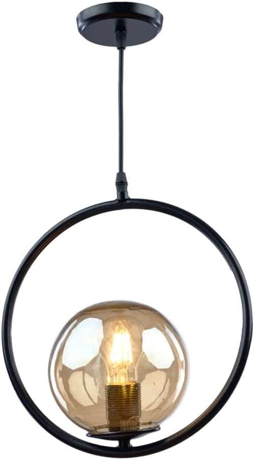 Modern Black Adjustable Pendant Light with E27 Socket - Mushkah Lighting Pola Pendant