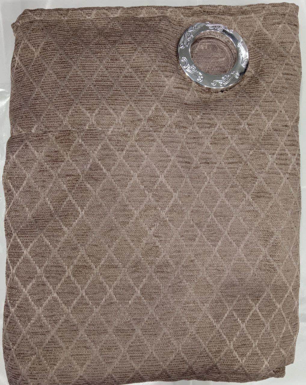 Chanilia Blackout Curtains - Brown - Premium Canvas Material - 140x260cm - Fade Resistant - Washable