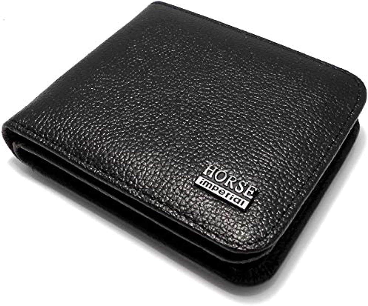 Imperial Horse Black Wallet Leather