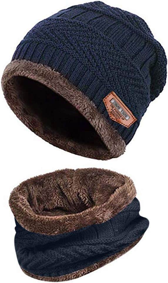 Jabidoos 3-in-1 Winter Hat, Scarf & Gloves Set - Fleece Lined, Warm & Stylish