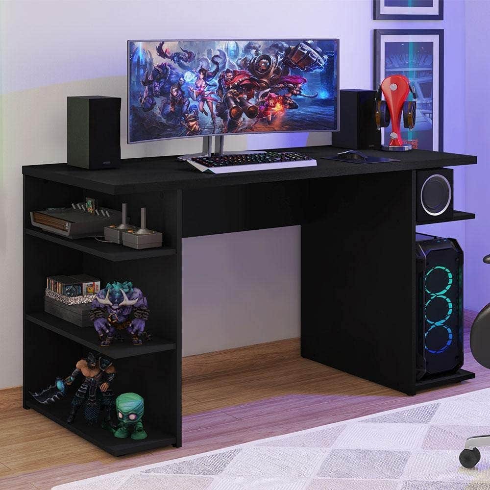 Madesa Gamer Desk 9409 - Black | Study, Work, Gaming Desk