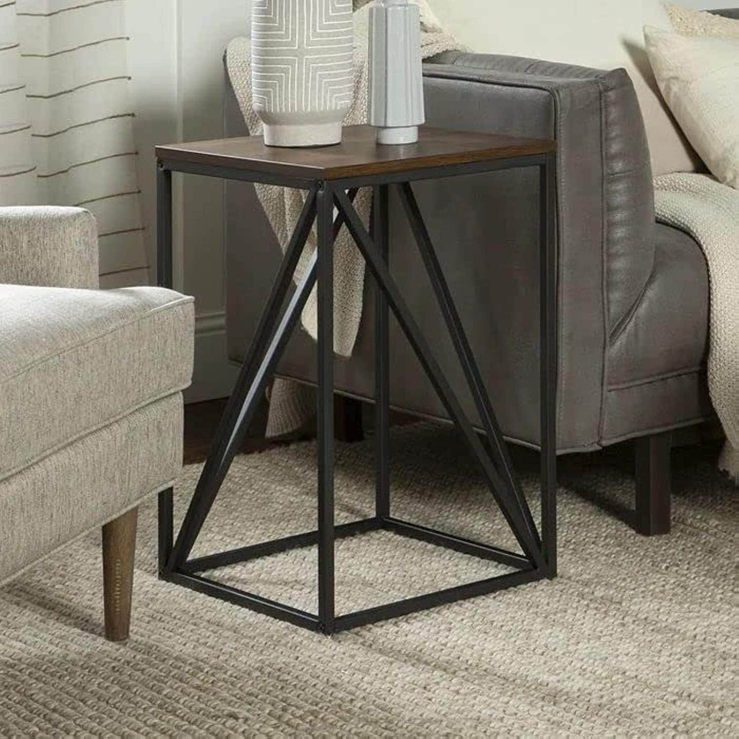 Home gallery tall frame end table 61x40x40