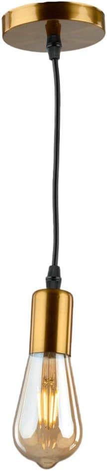Modern Black Gold Chandelier - Nagafa Shop Ceiling Lamp (Semi Flush Mount)