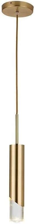 Modern Gold Hanging Bedroom Chandelier by Mishkah Lighting