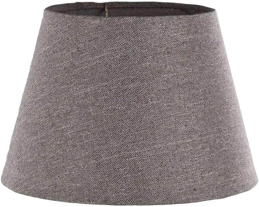 Meshkah Lighting Modern Dark Grey Conical Light Lamp - Mounting Hardware Included