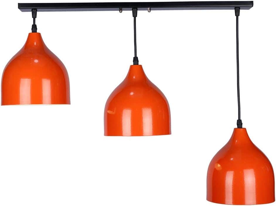 Orange 50x50 Ceiling Lamp