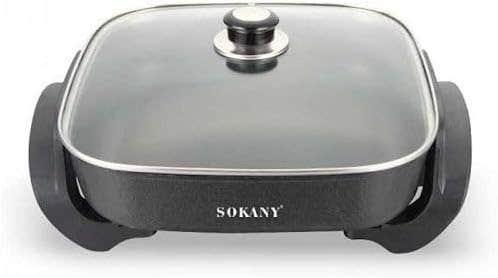 Sokany Electric Grill, 1500 Watt, Black - SK-2005