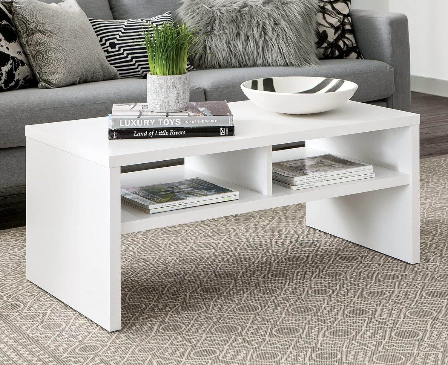 Domani coffee table white - c023