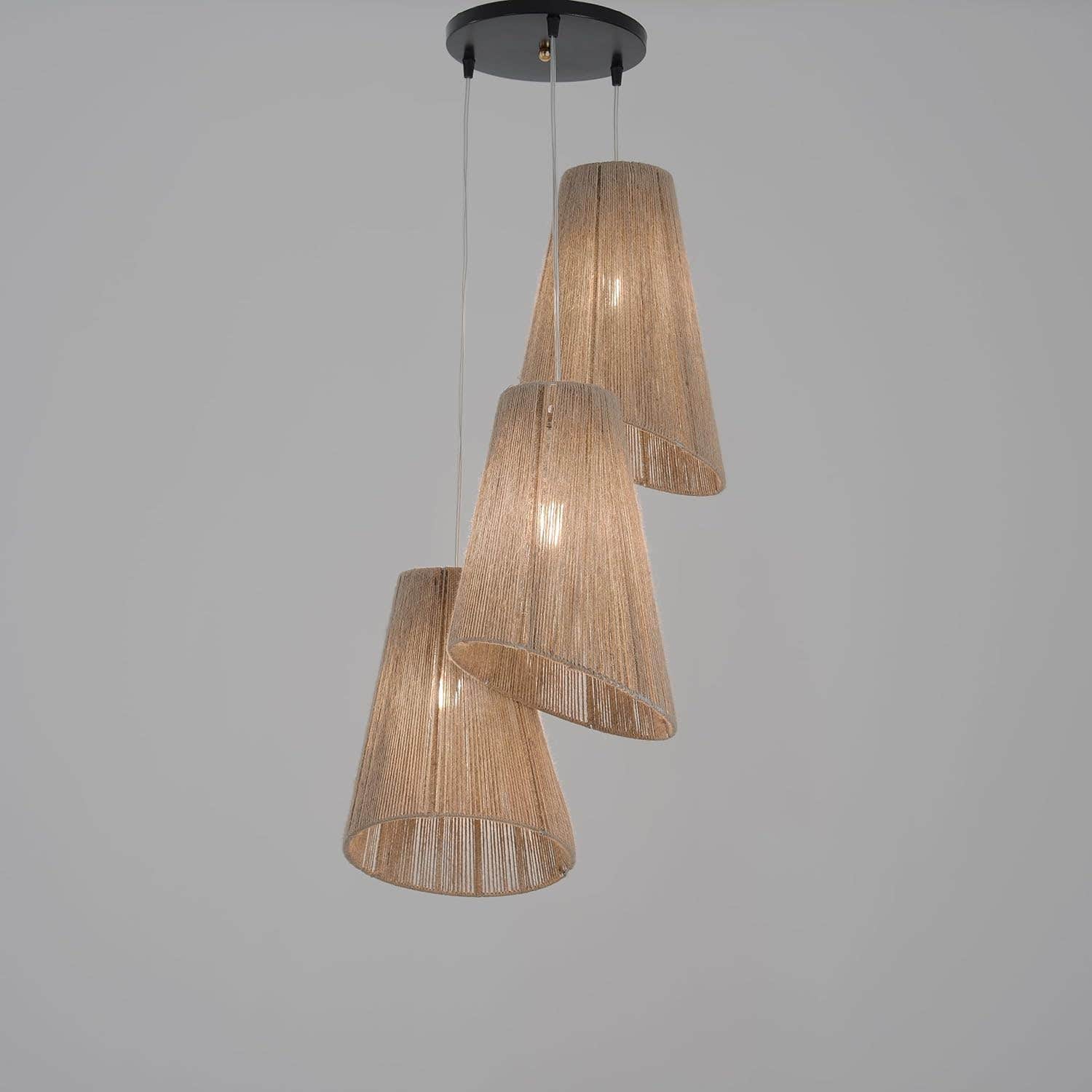 Neuler Boho 3 Bulb Beige