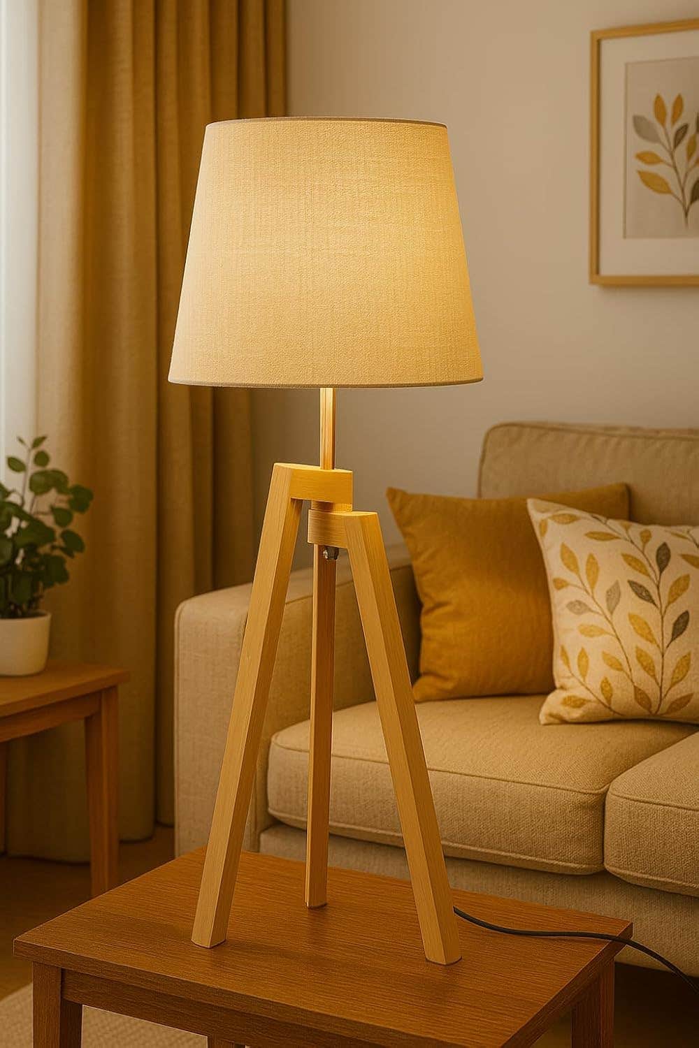 Modern 3 Legs Lamp__ by Mushkah Lighting